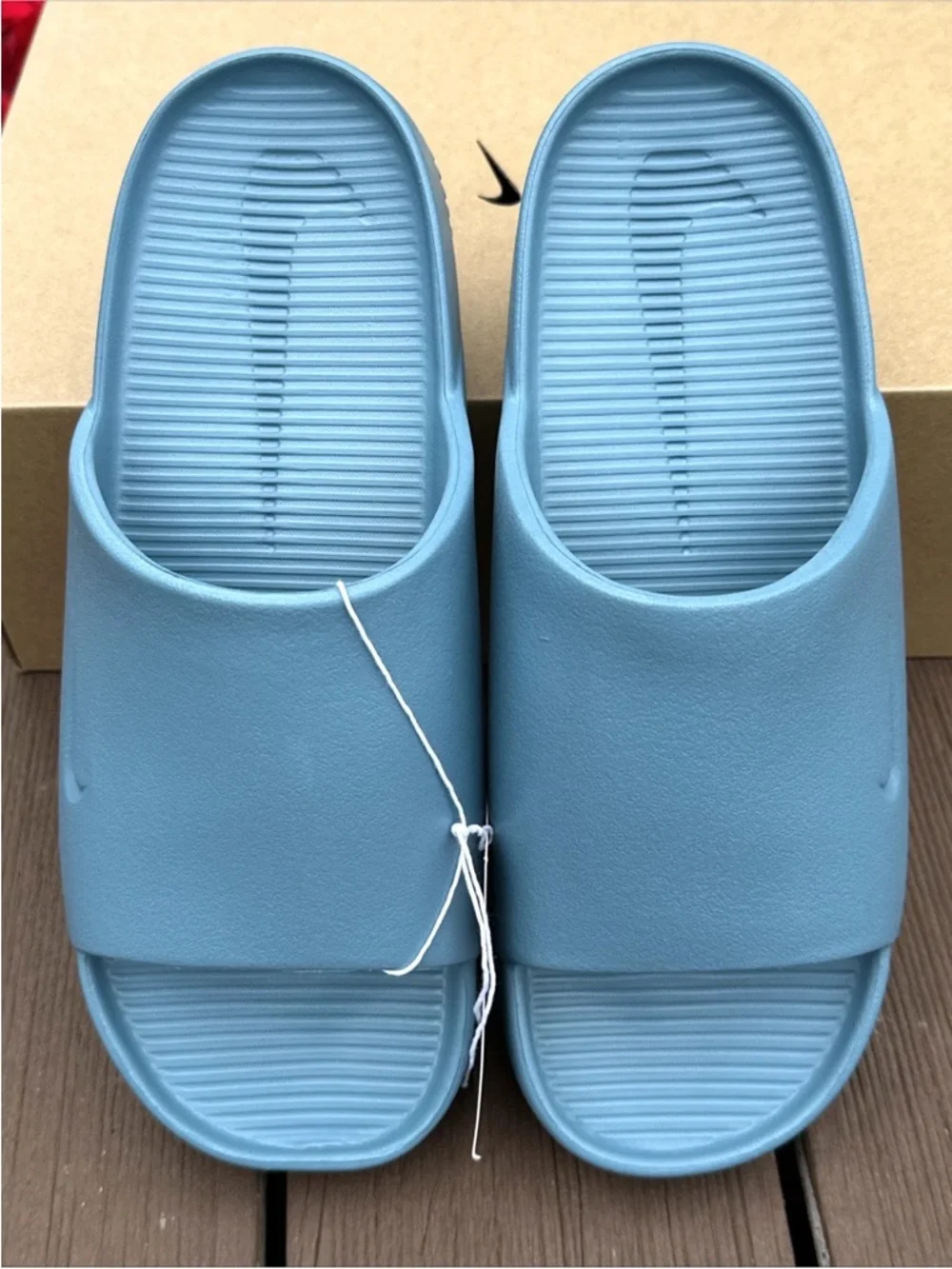 NIKE CALM SLIDES SMOKEY BLUE Recovery FD4116-005 Men’s 11 New With Box